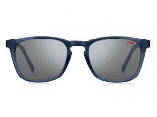 Óculos de sol Hugo HG 1306/S Azul Retangular - 2
