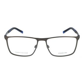 Óculos graduados Tommy Hilfiger TH 2080 Prateados Retangular - 2
