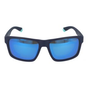 Óculos de sol Polaroid PLD 2158/S Azul Retangular - 2