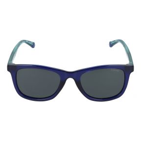 Óculos de sol Polaroid Kids PLD 8060/S Azul Quadrada - 2