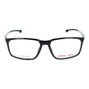 Óculos graduados Carrera CARDUC 041 Preto Retangular - 2
