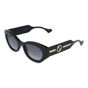 Óculos de sol Gucci GG1553S Preto Redonda - 1