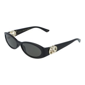 Óculos de sol Gucci GG1660S Preto Redonda - 1