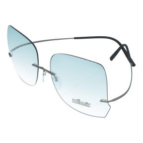 Óculos graduados Silhouette 5599-NY Cinzento Borboleta - 1