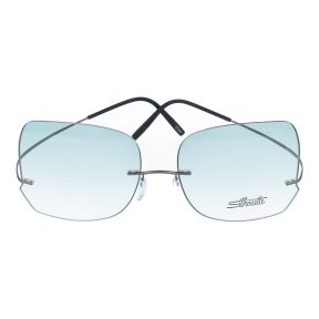 Óculos graduados Silhouette 5599-NY Cinzento Borboleta - 2