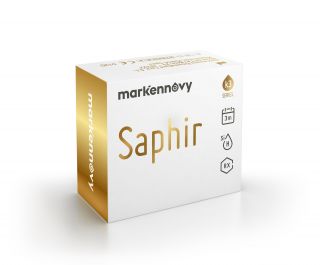Lentes de contacto Saphir Saphir Spheric Trimestral Pack 2 unidades