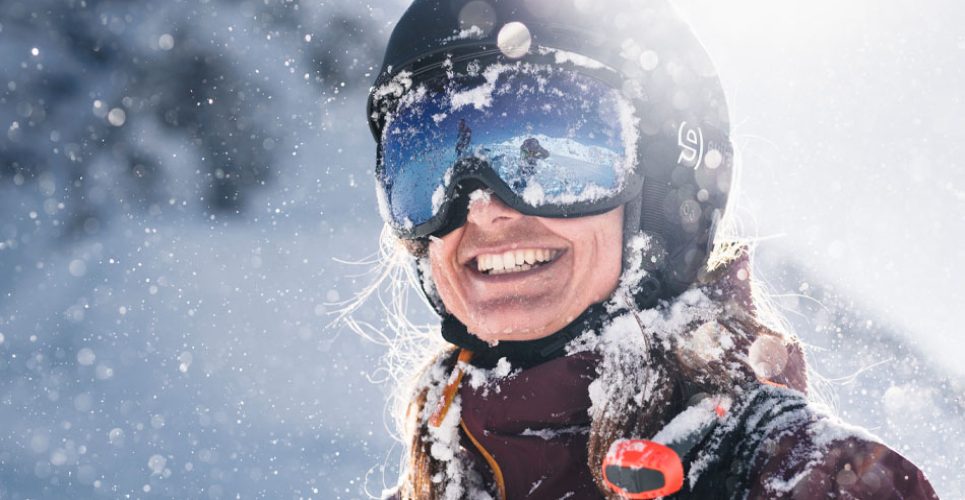 como comprar uma máscara de neve